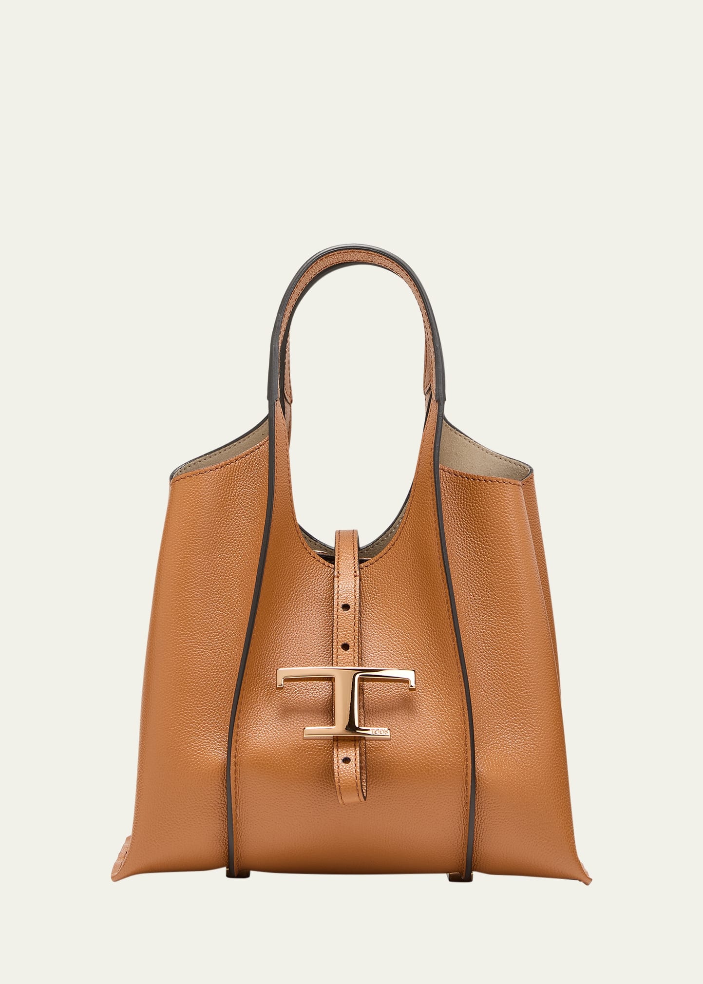 Mini Leather Tote Bag - 1