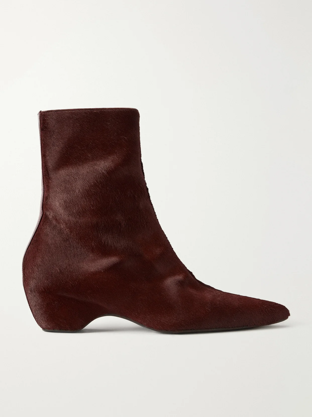 Sybil Calf Hair Ankle Boots - 1