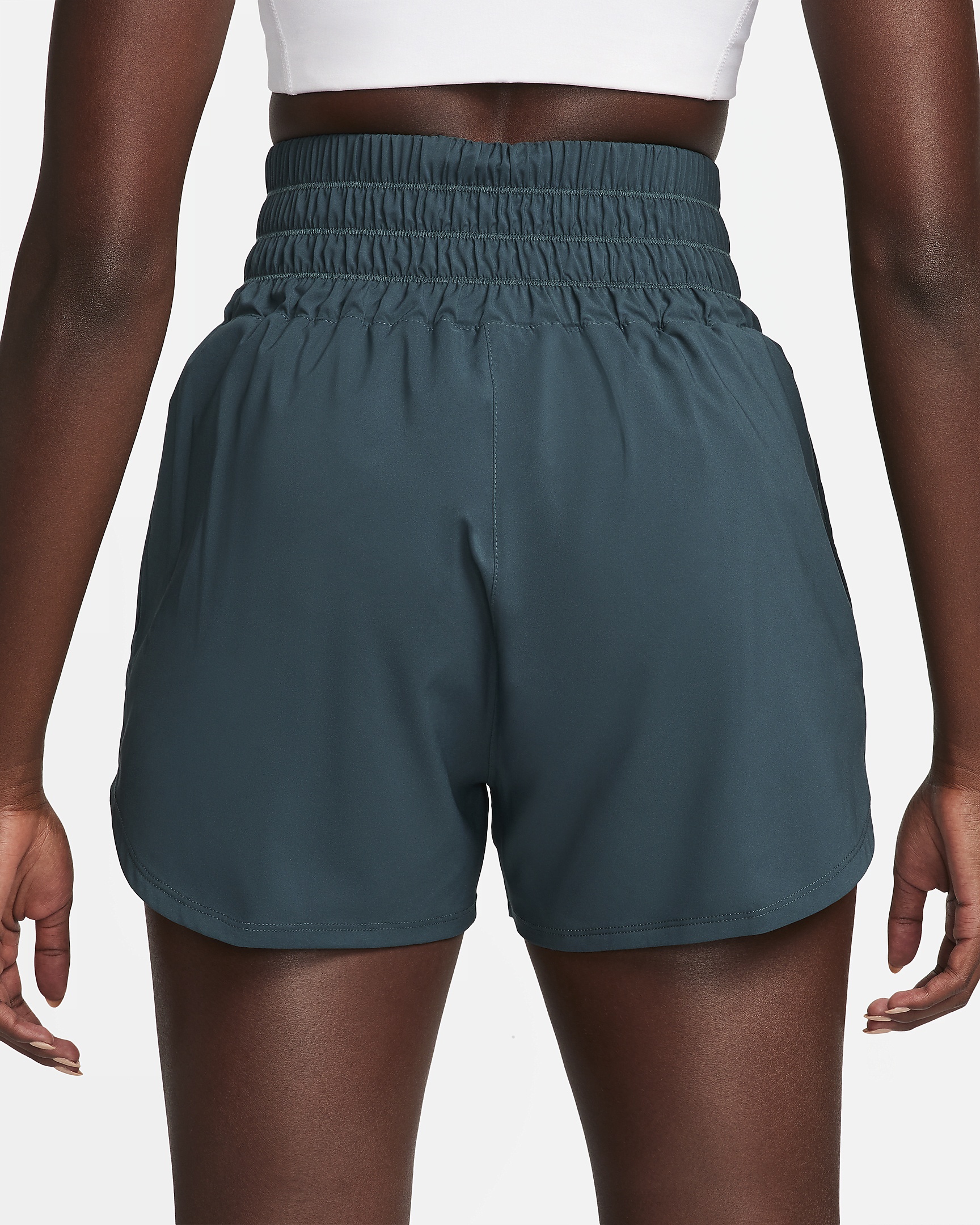 Nike Women's One Dri-FIT Ultra High-Waisted 3" Brief-Lined Shorts - 3