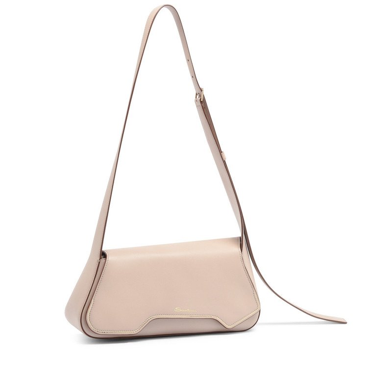Beige leather The Pluto bag 5