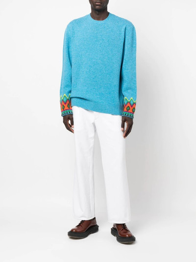 Etro intarsia-knit virgin-wool jumper outlook