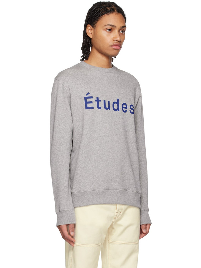 logo-print crew neck sweatshirt 2