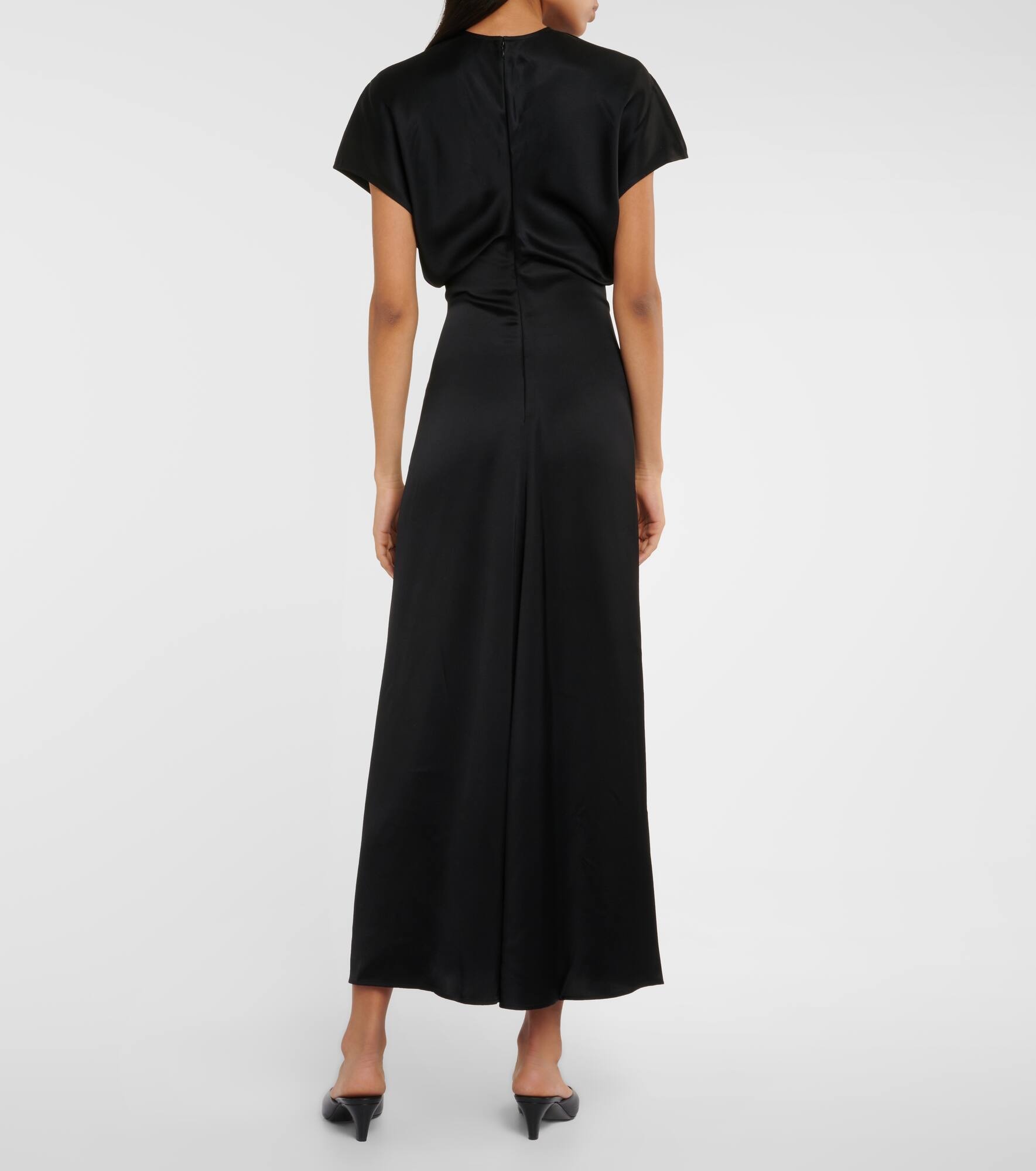 Silk maxi dress - 3