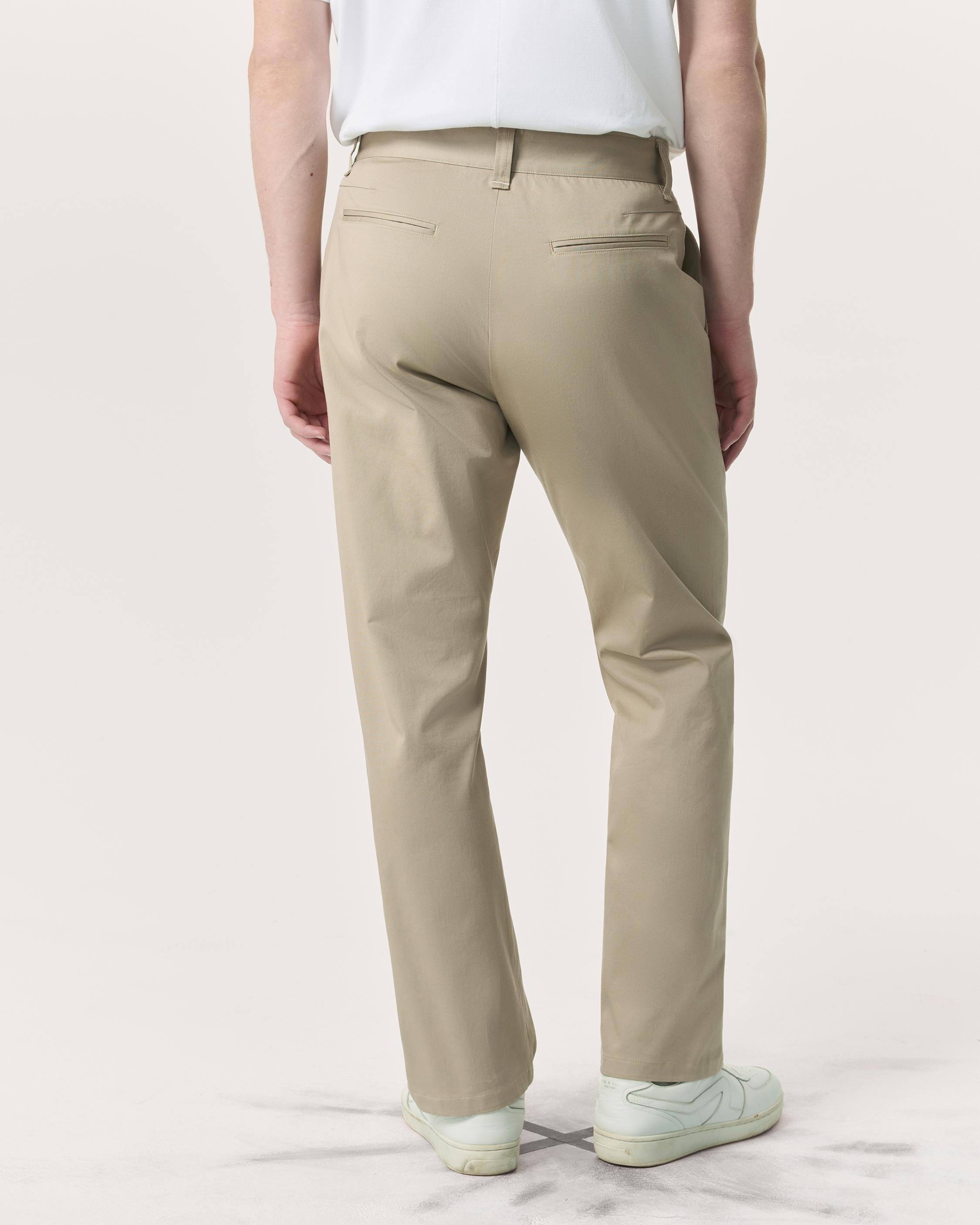Haydon Straight Fit Cotton Chino Pants - 5