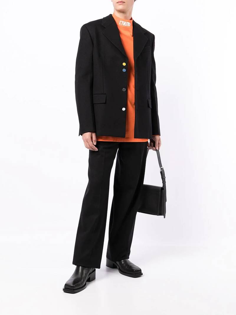 Off-White single-breasted blazer outlook