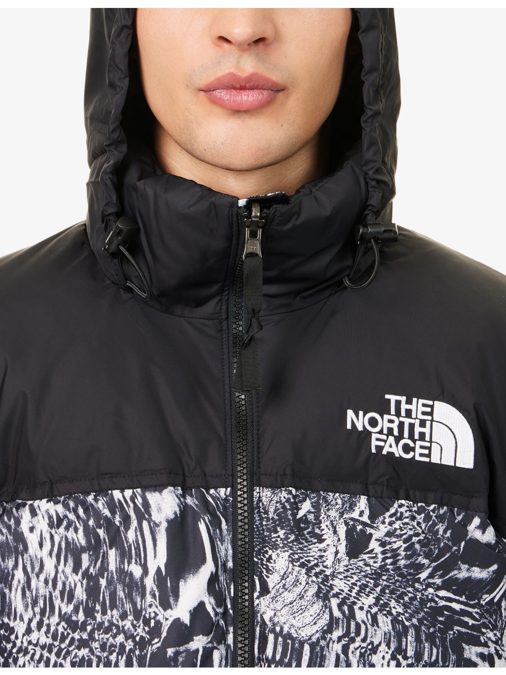 1996 Retro Nuptse High-Neck Shell-Down Jacket - 5