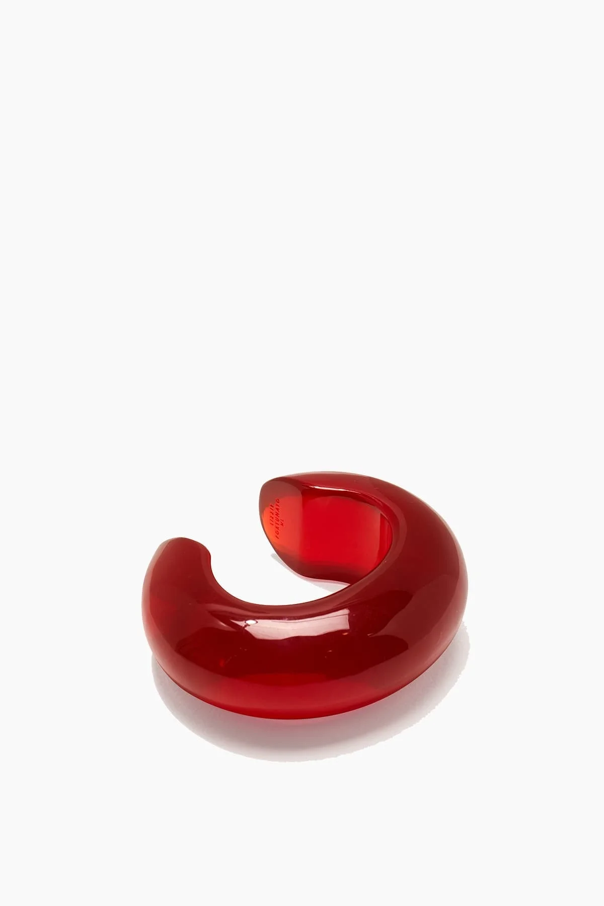 Arc Cuff in Cherry/Red - 1