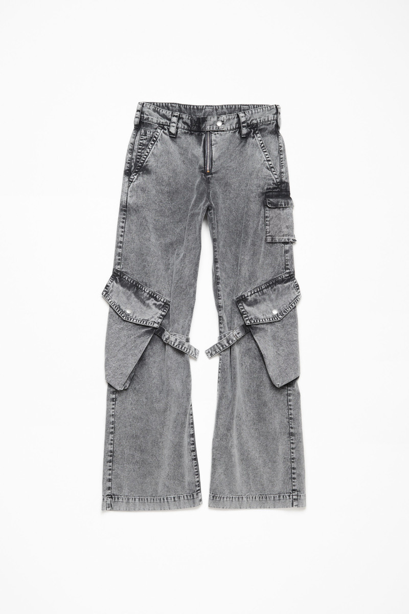 Cargo trousers - Washed Anthracite - 1
