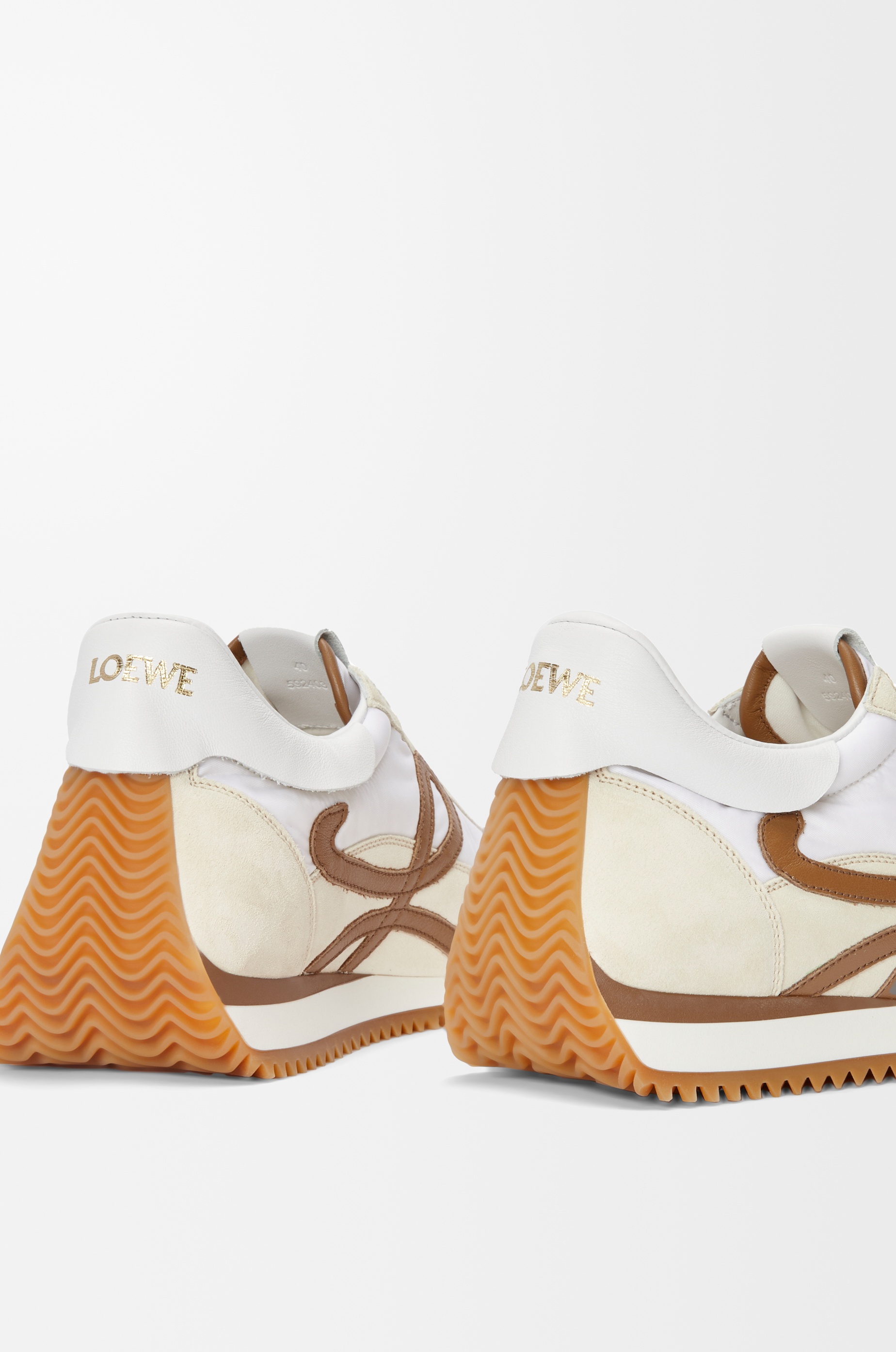 Flow Runner in nylon and suede - 4