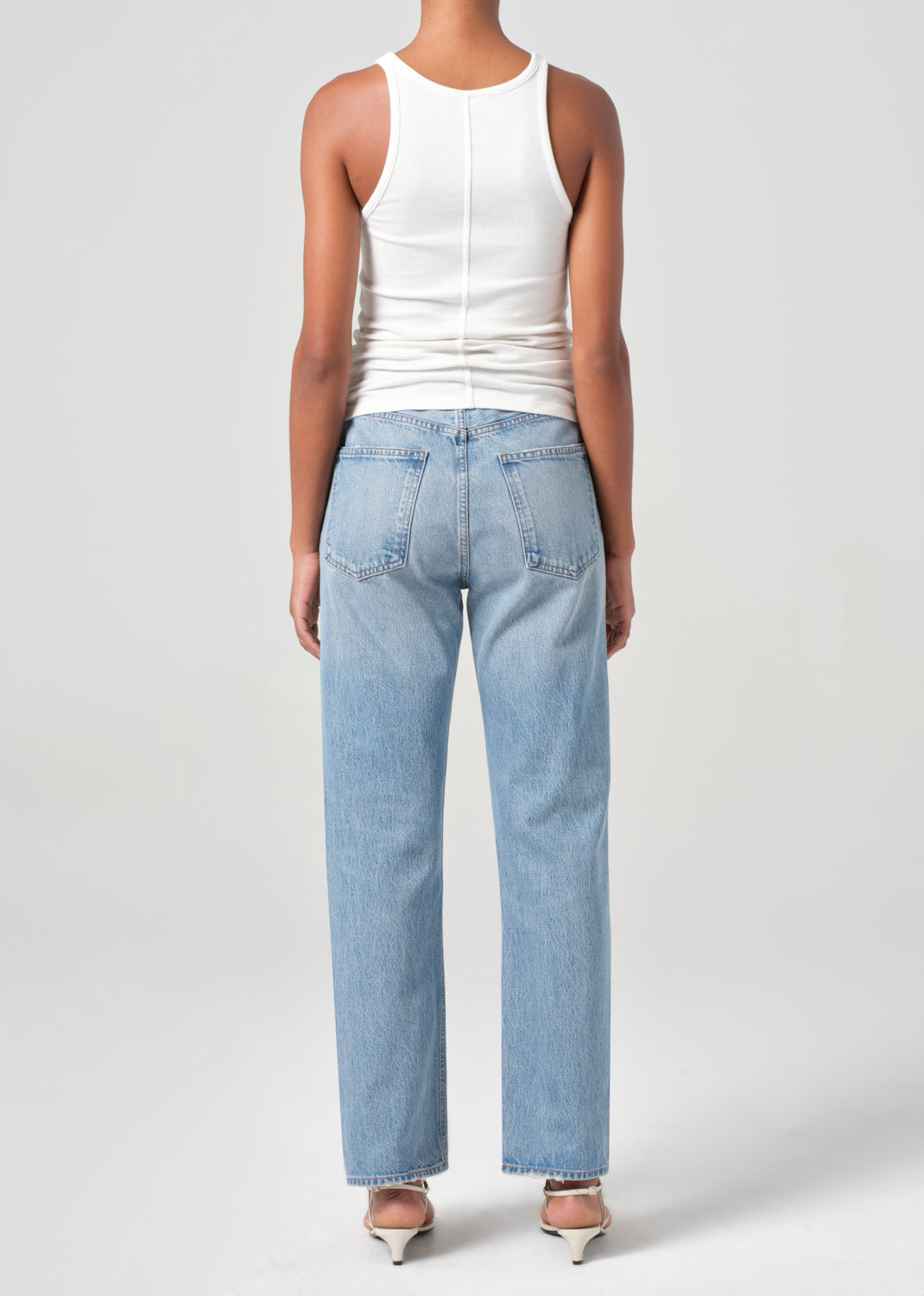 90'S PINCH WAIST HIGH RISE STRAIGHT IN INFINITE - 3