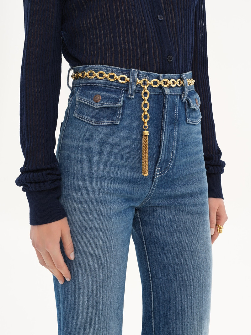 Chloé THE CHLOÉ POMPOMS BELT outlook