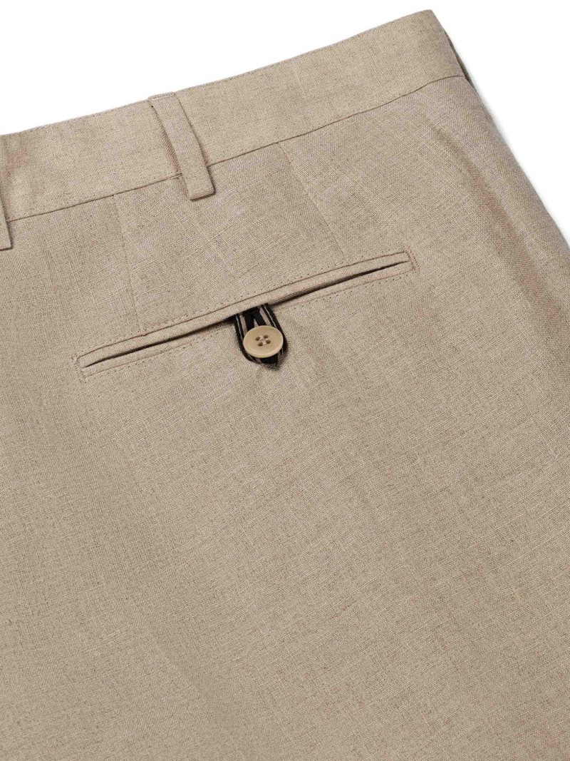 Brioni pleated chino shorts outlook