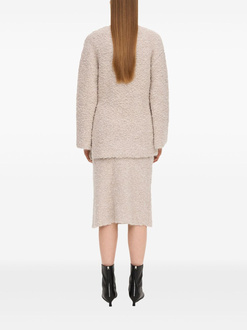 wide-sleeve sweater - 3
