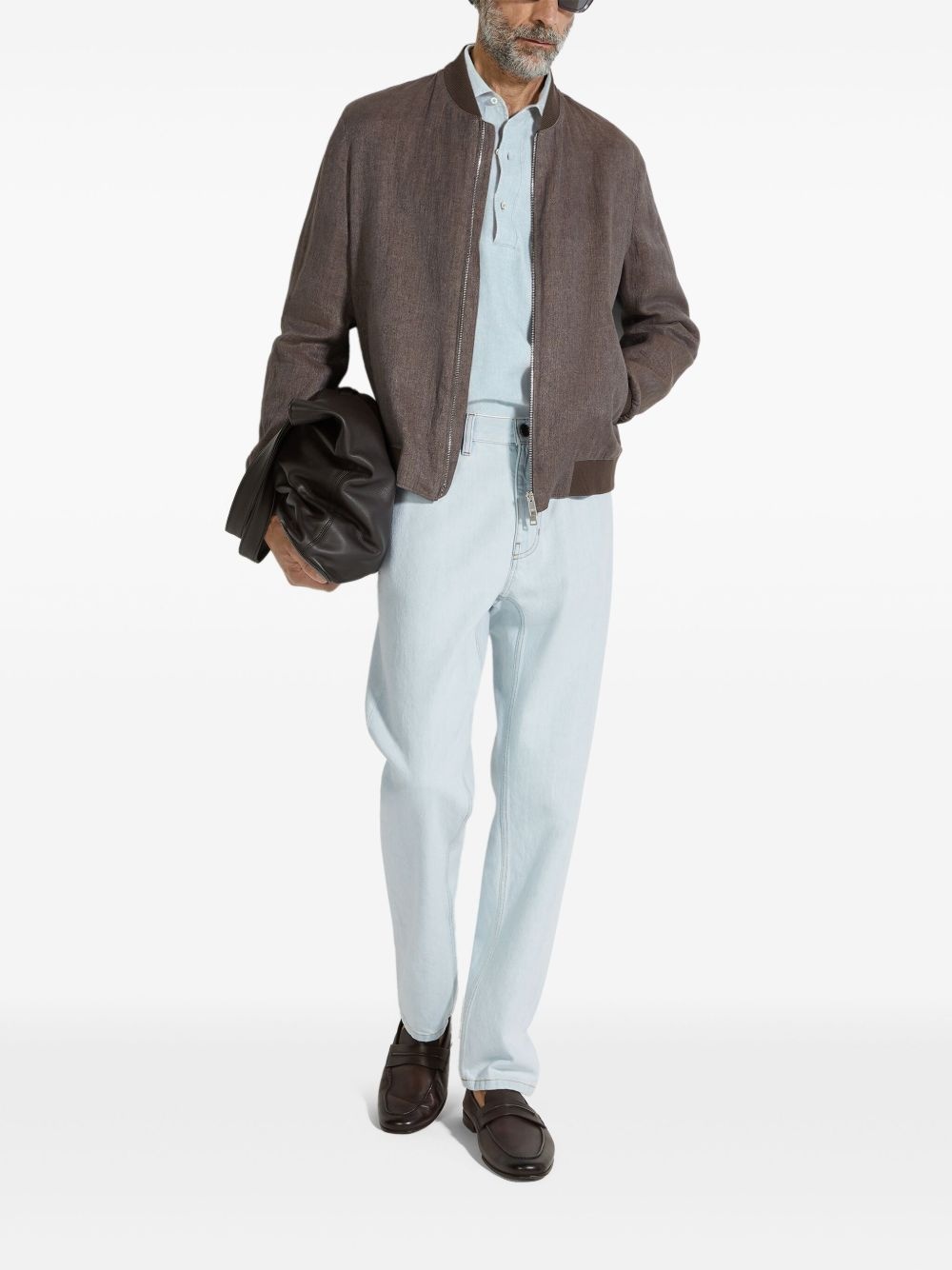 Oasi Lino bomber jacket - 2