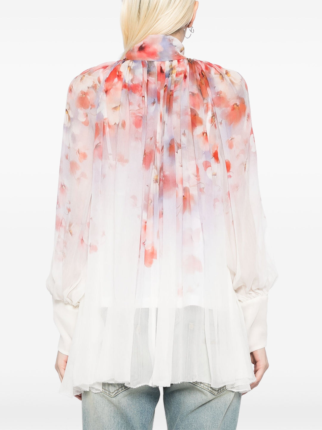 Crush Smock Blouse - 4