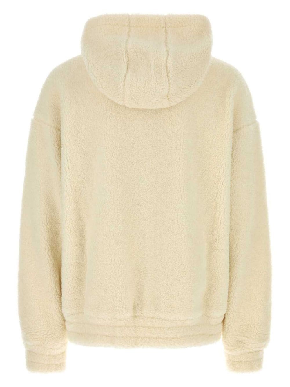 faux-shearling hoodie - 2