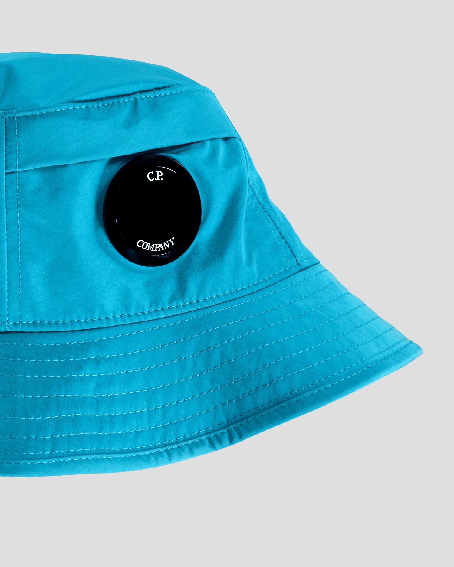 C.P. COMPANY Logo-Embroidered Garment-Dyed Chrome-R Bucket Hat for Men