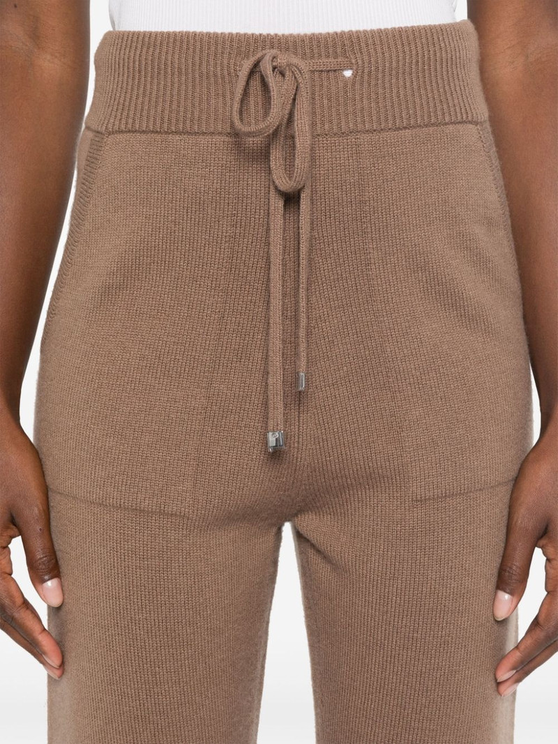 ribbed-knit track pants 5