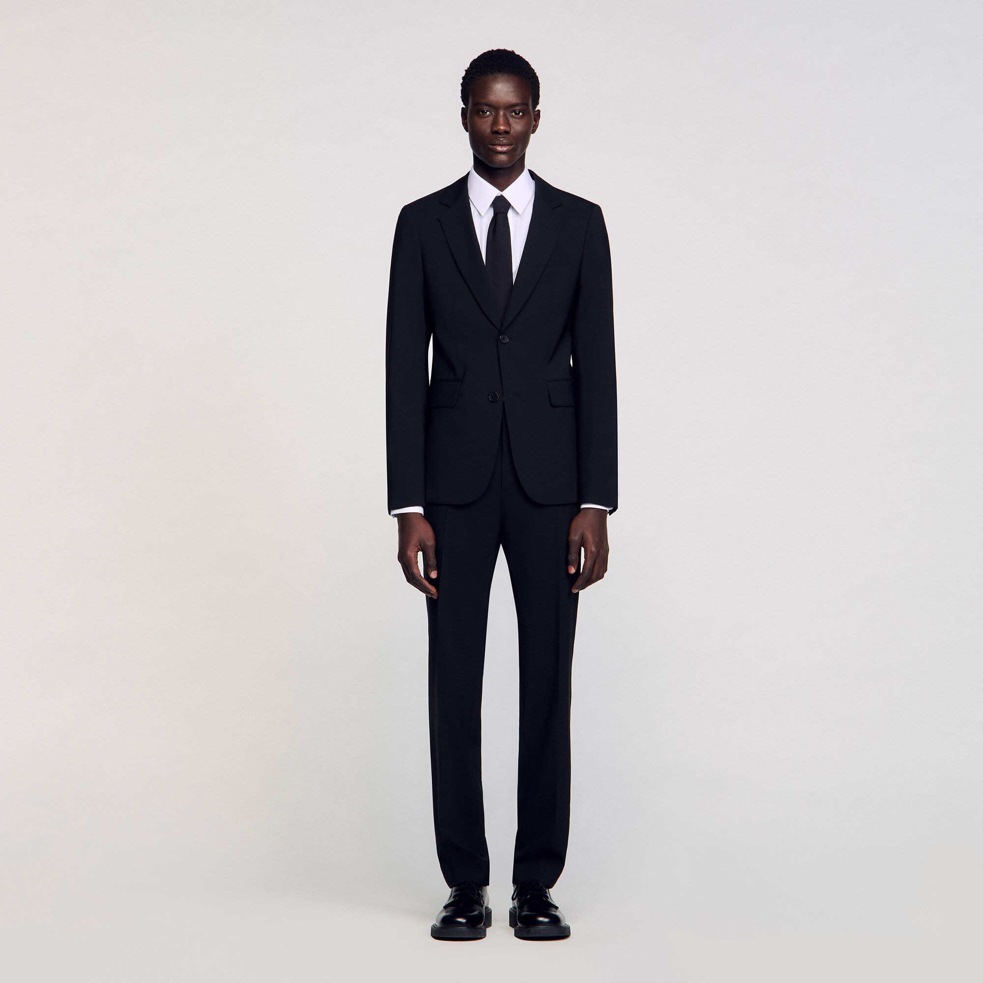 VIRGIN WOOL SUIT JACKET - 3
