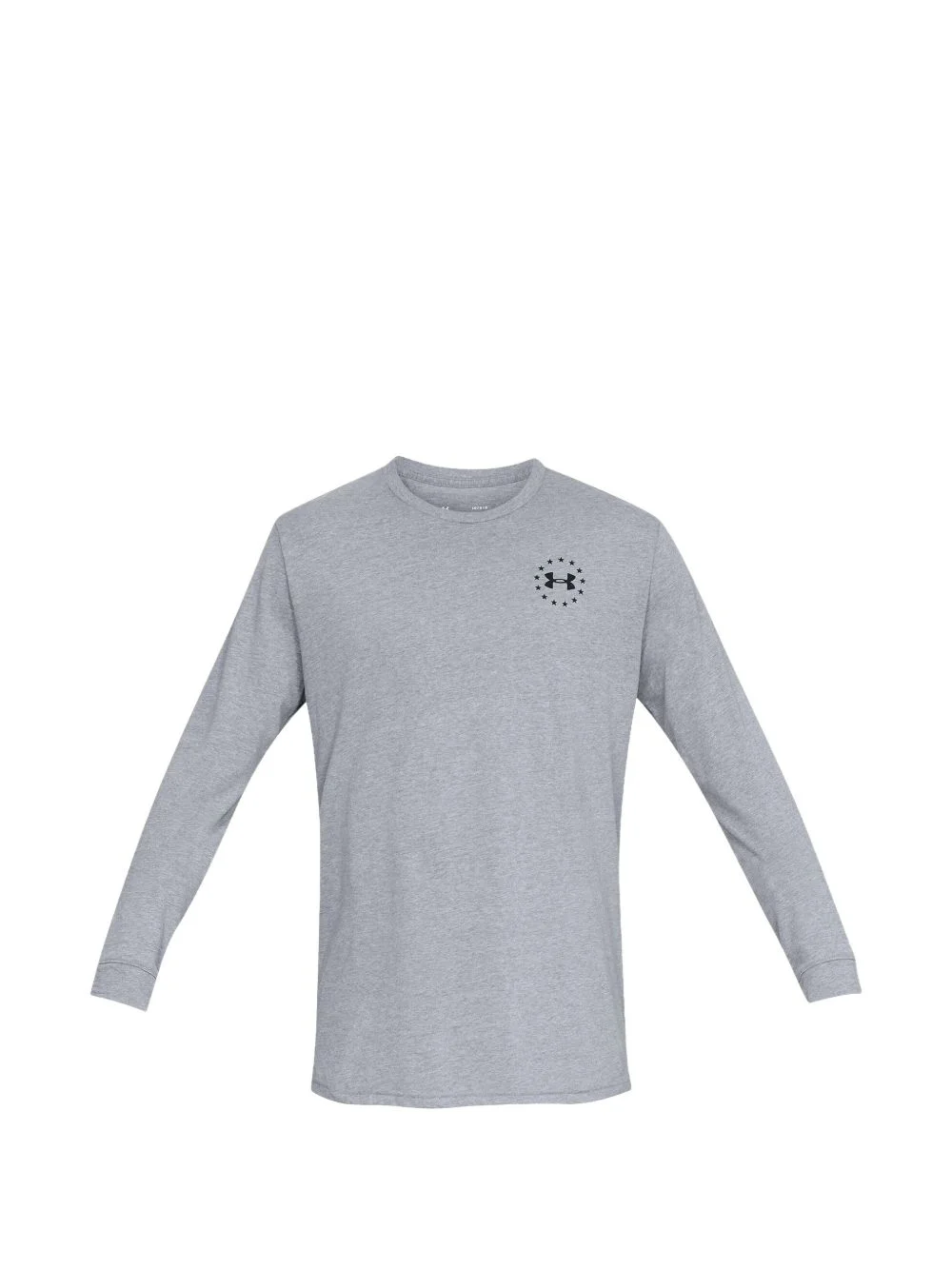 logo-print long-sleeve T-shirt - 1