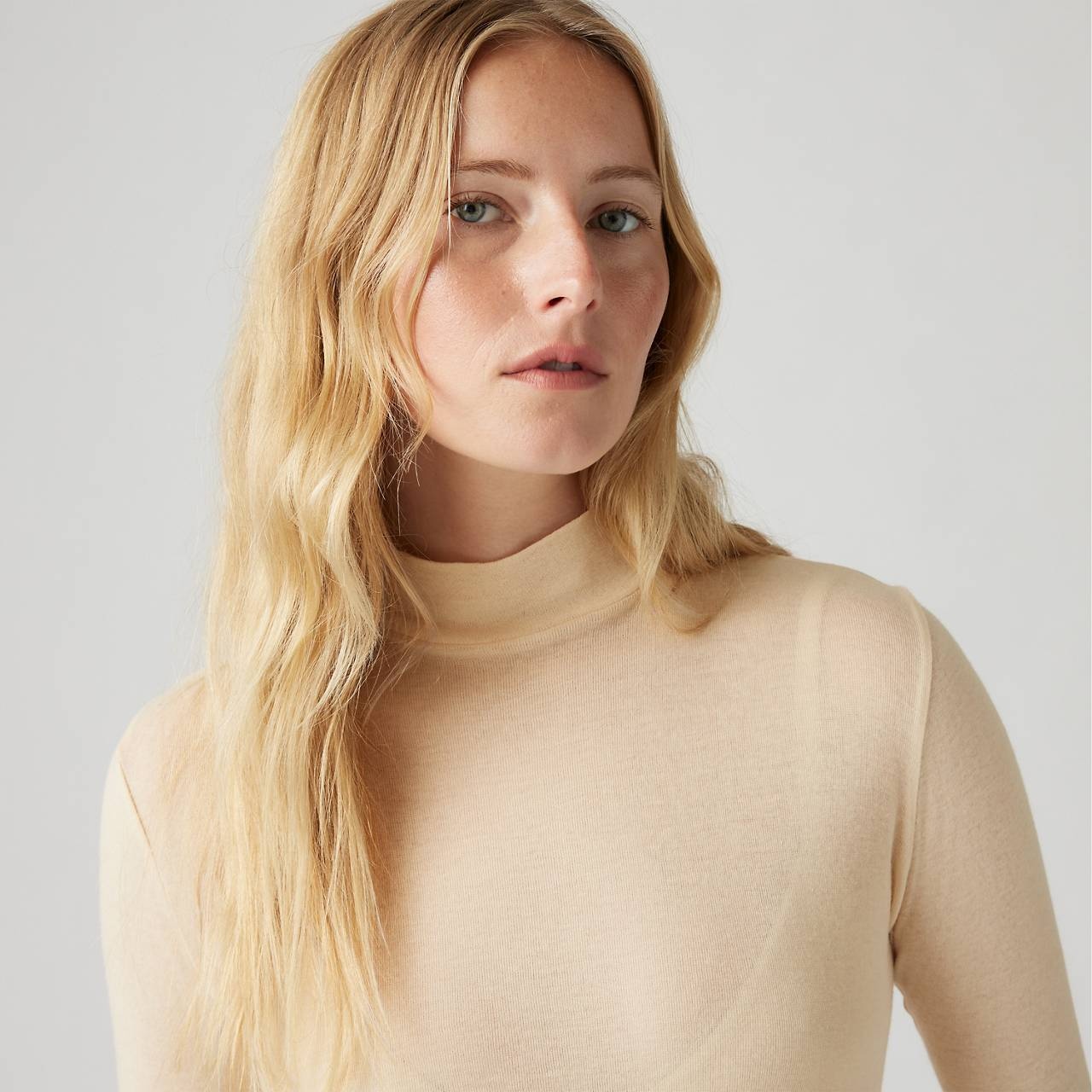 JUNO TISSUE KNIT LONG SLEEVE T-SHIRT - 5