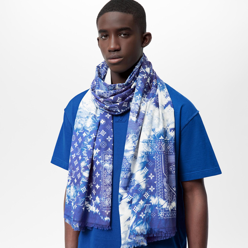 Louis Vuitton MNG Bandana Stole outlook