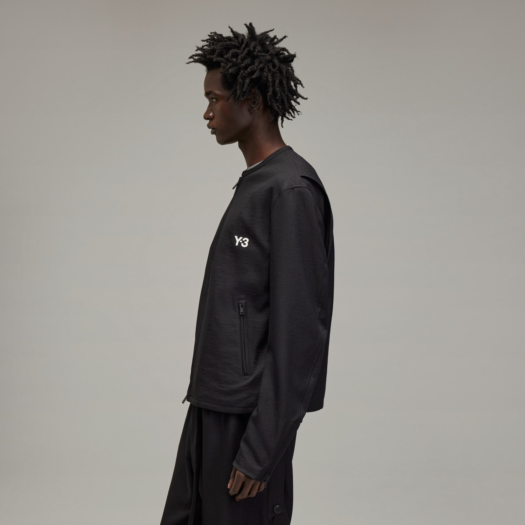 Y-3 Mesh 3-Stripes Track Top - 4