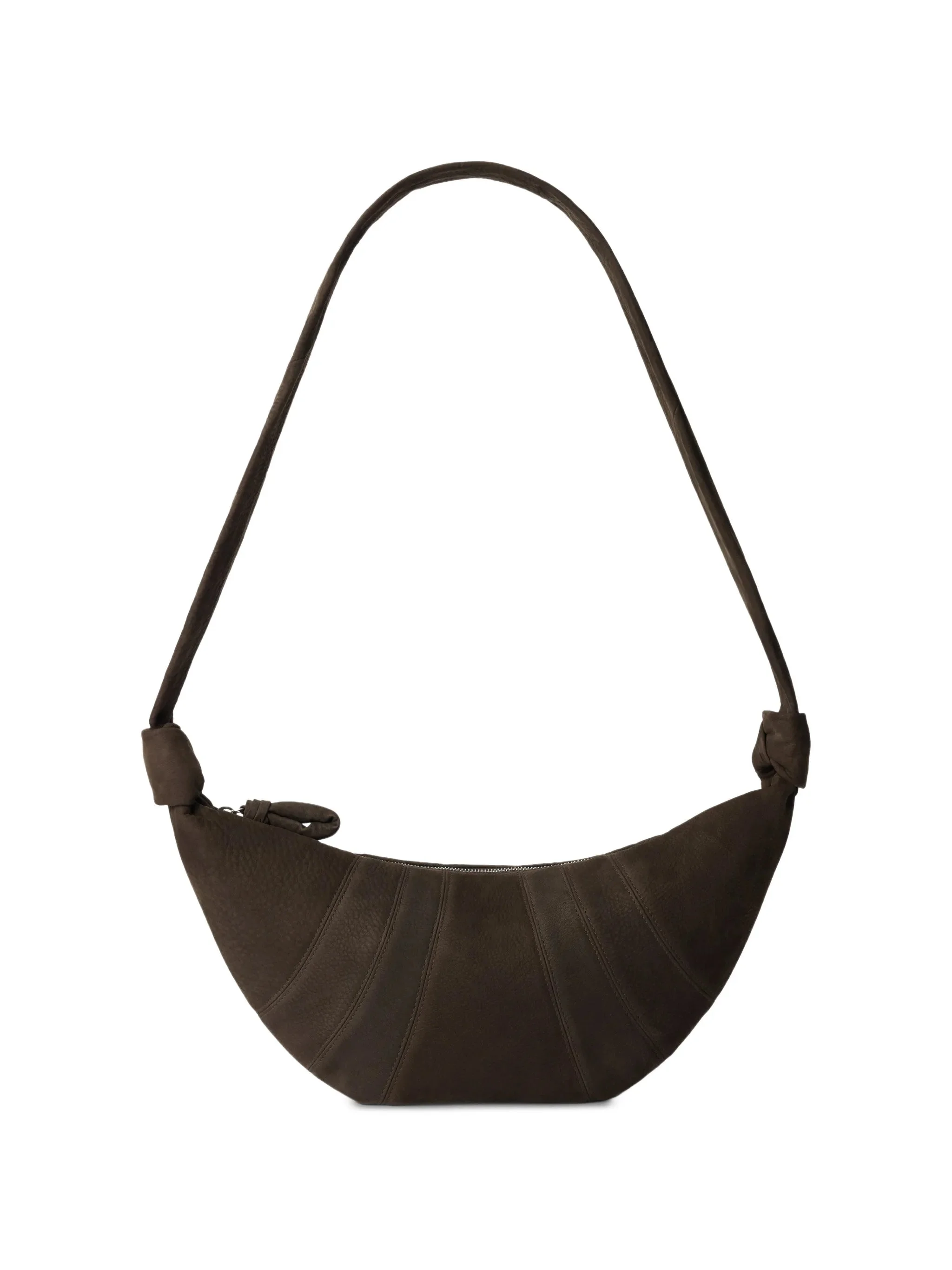 Lemaire Medium Croissant Bag In Alpaca Nubuck - 1