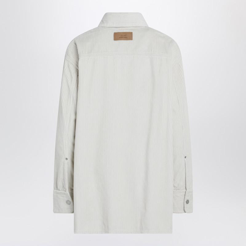 AMI Paris AMI Paris Ivory Corduroy Shirt outlook