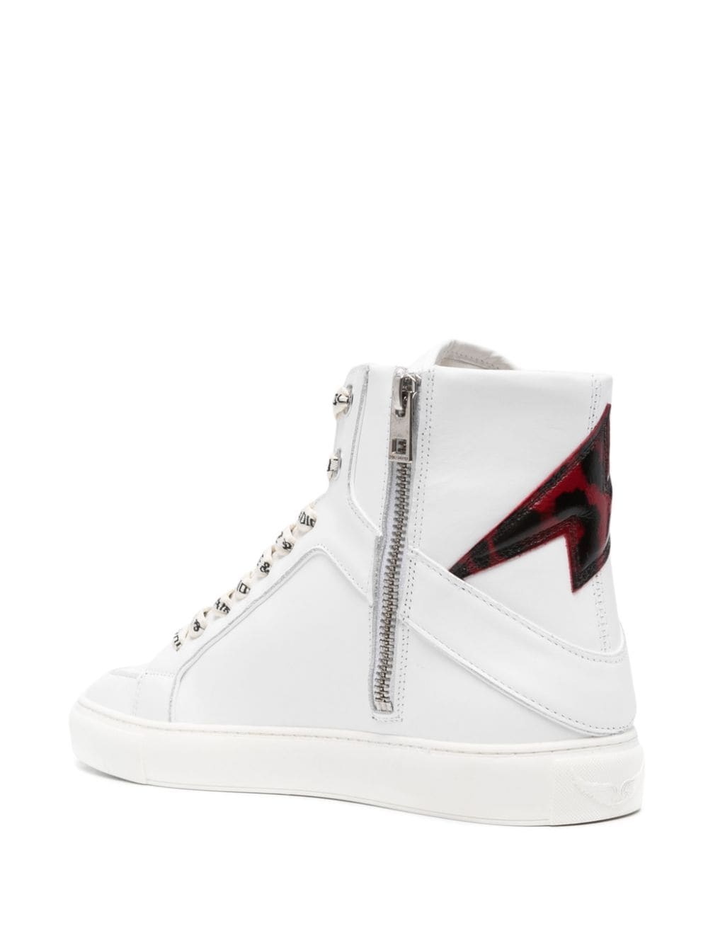 High Flash leather sneakers - 3