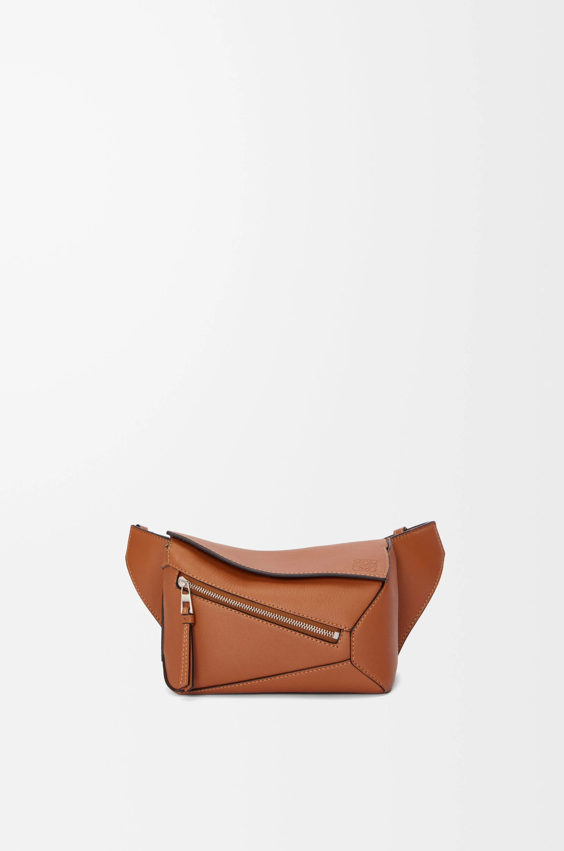 Mini Puzzle Edge bumbag in classic calfskin - 1