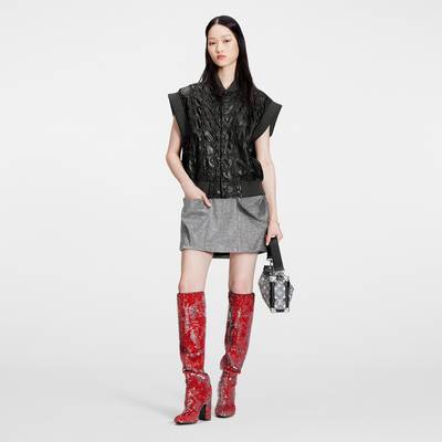 Louis Vuitton Oversized Pocket Glitter Mini Skirt outlook
