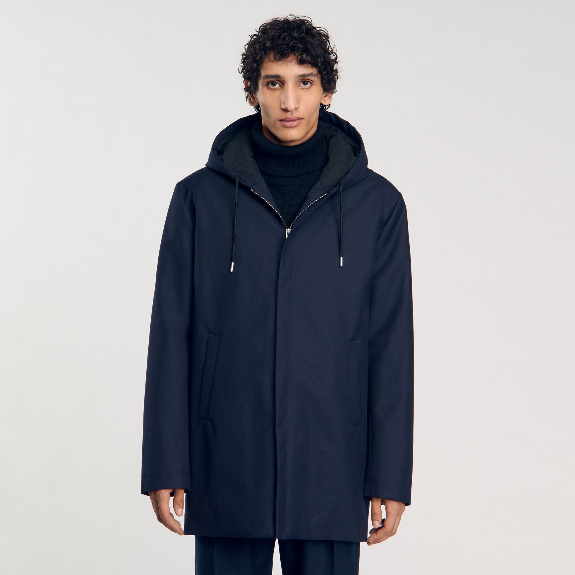 HOODED PARKA WITH ZIP - 4