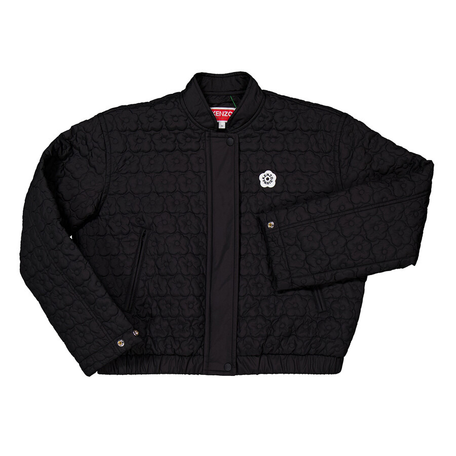 Kenzo Drawstring Quilted Long Sleeve Jacket - 5