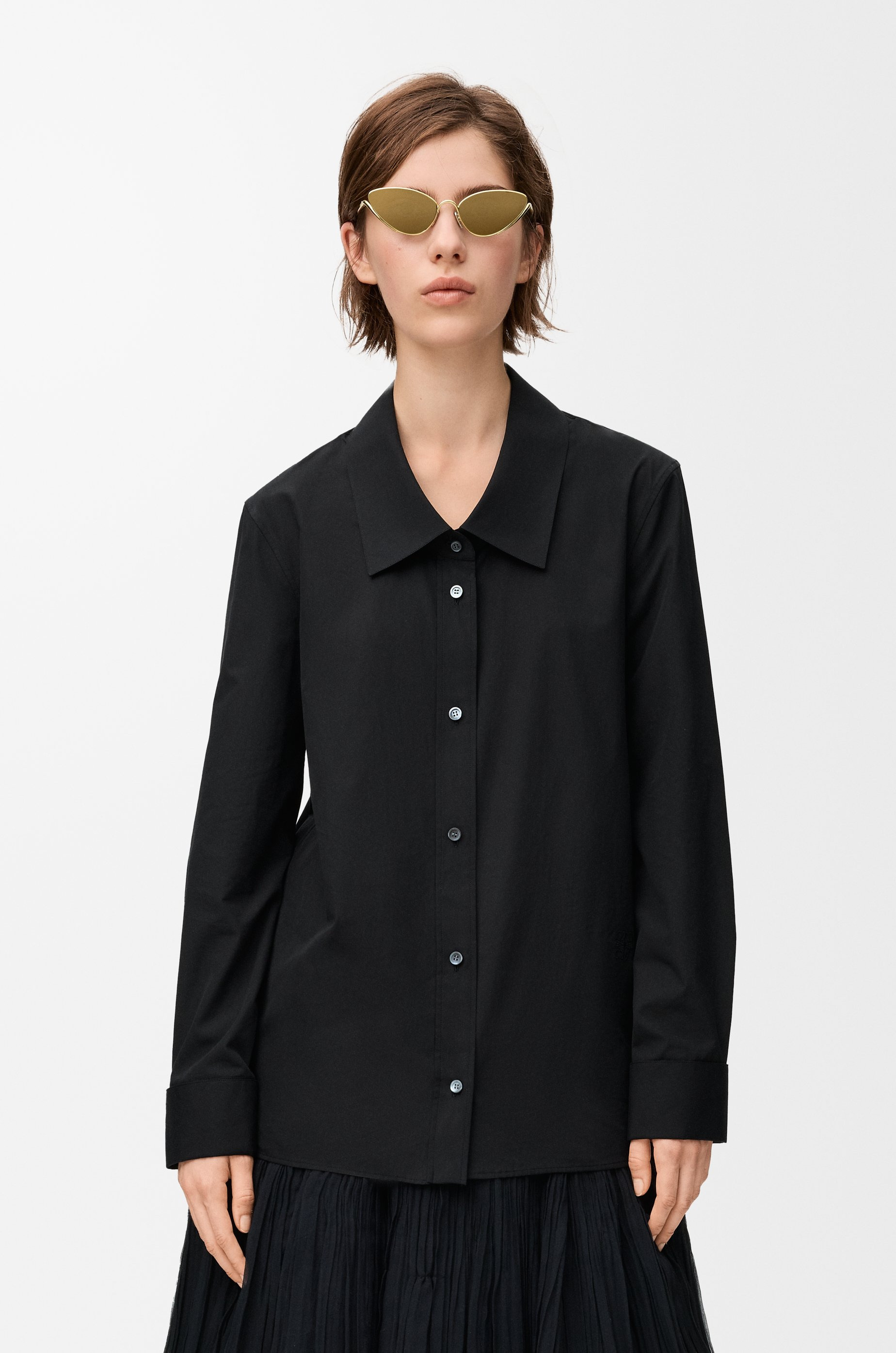 Embellished shirt in cotton - 3