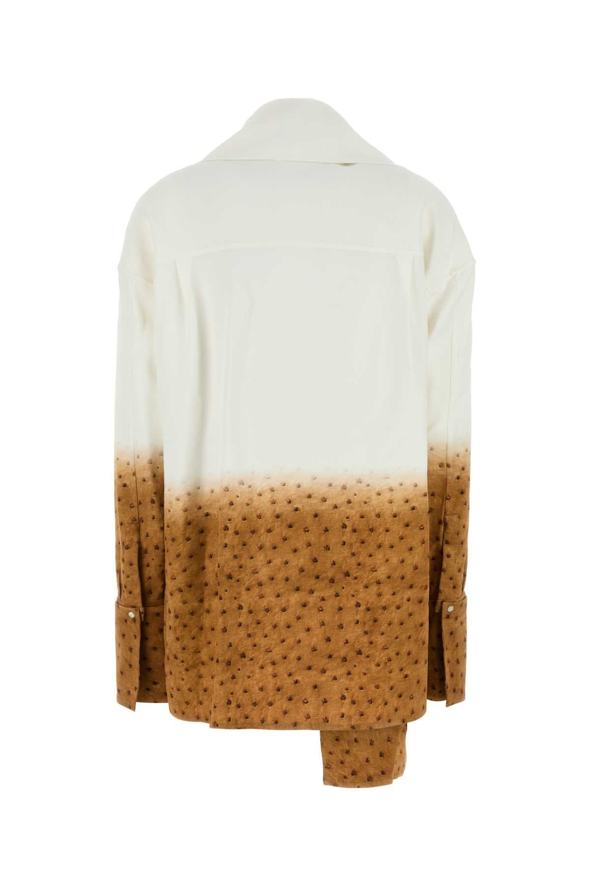 Loewe Women Printed Crepe Shirt - 2