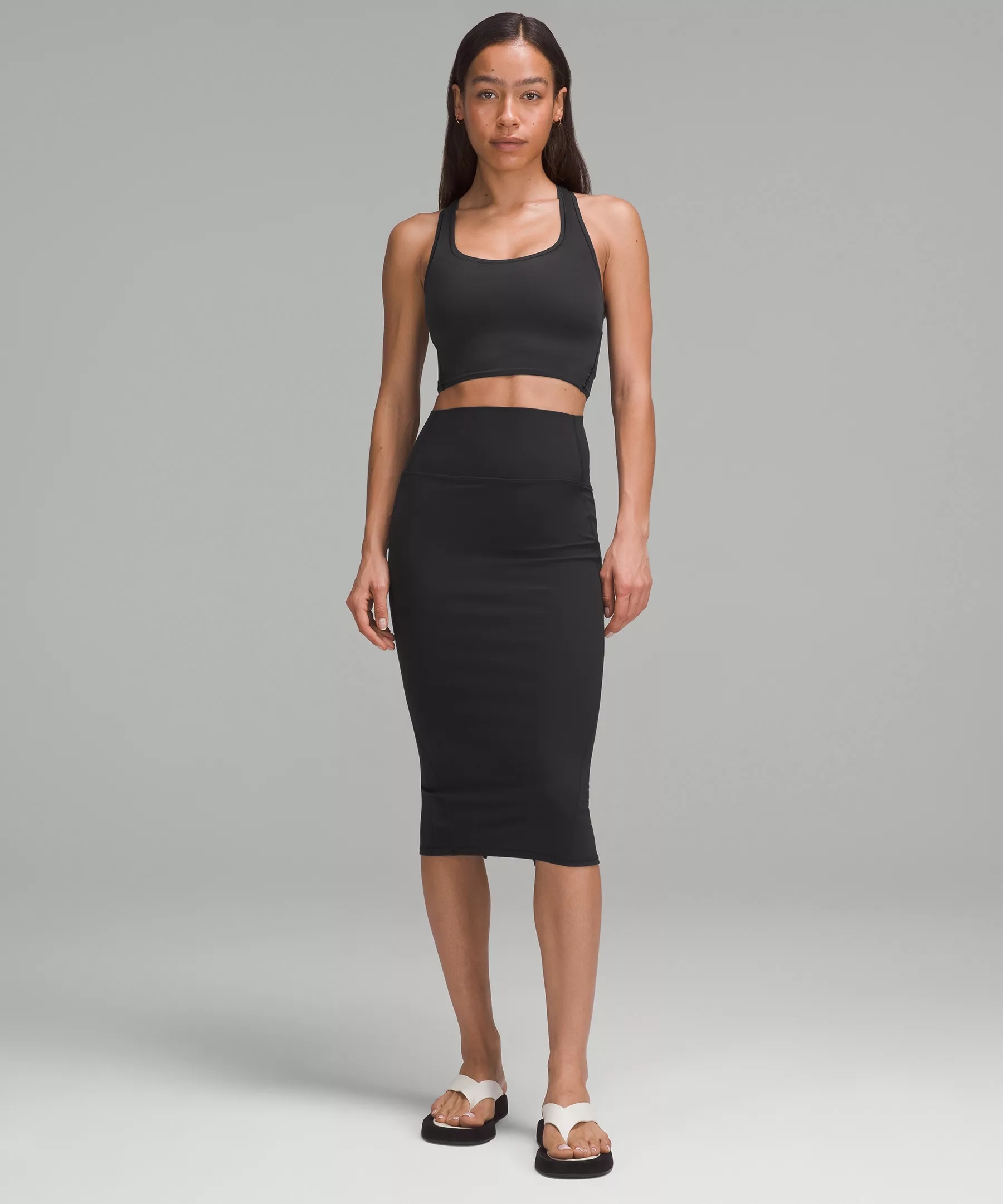 Nulu Slim-Fit High-Rise Skirt - 2