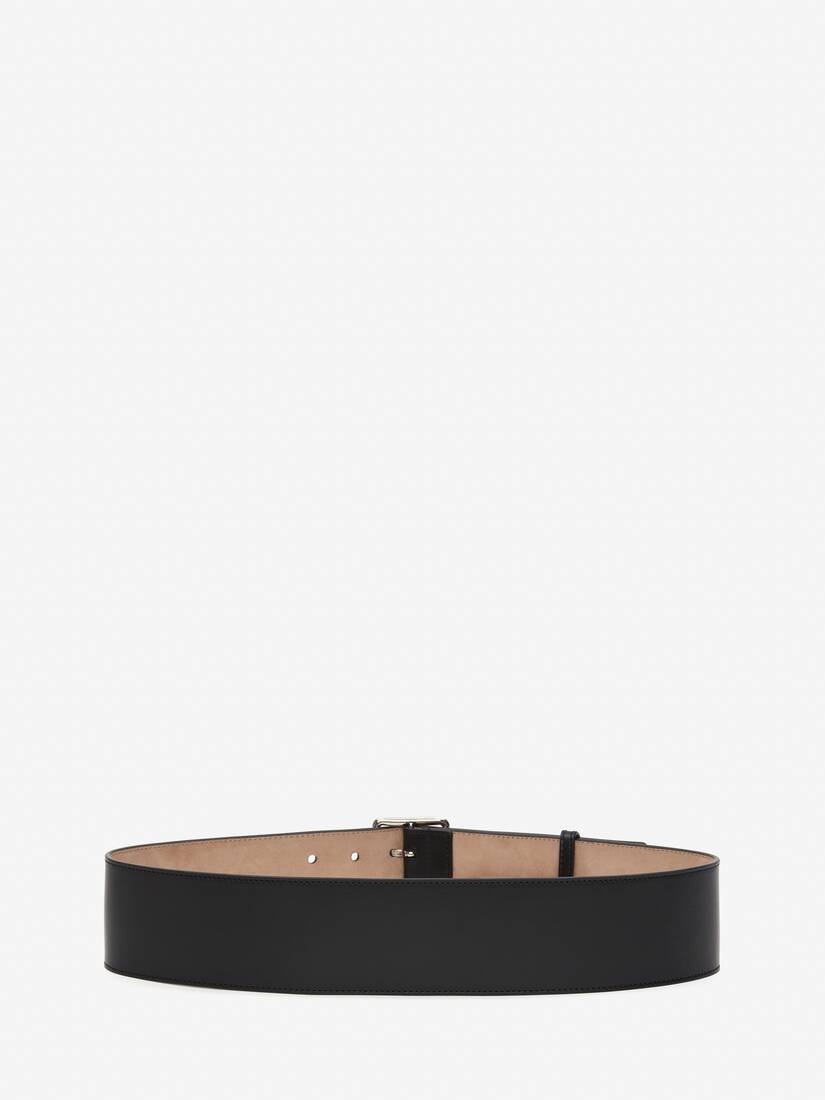 Men's Military Belt in Black - 2