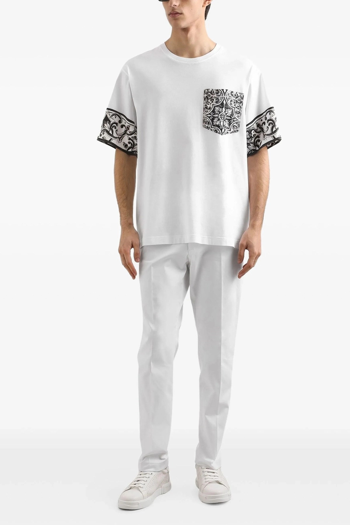 'Maiolica' print T-shirt - 2