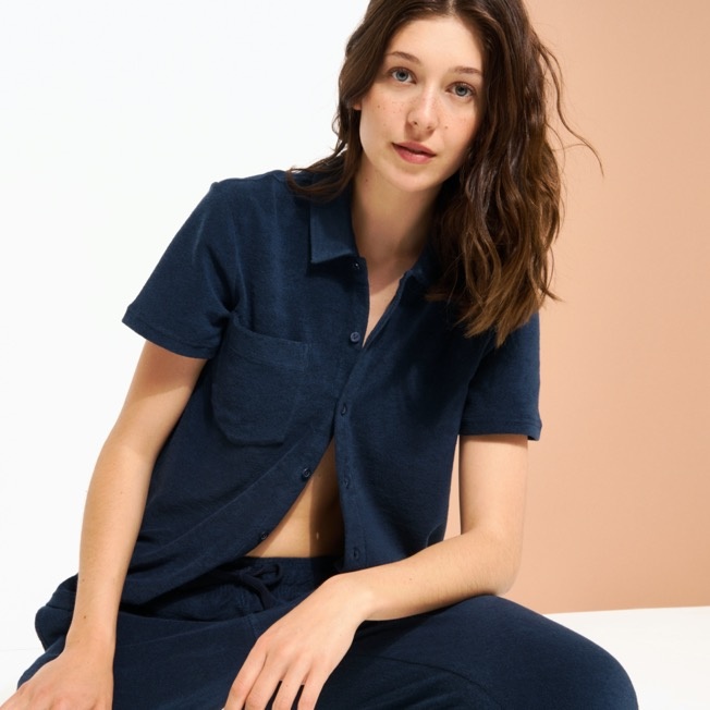 Unisex Terry Bowling Shirt - 8