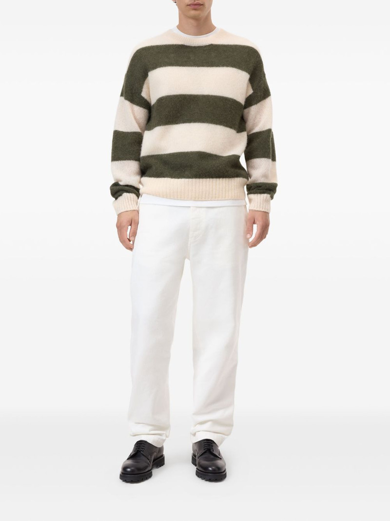 CLOSED stripe crew-neck sweater outlook