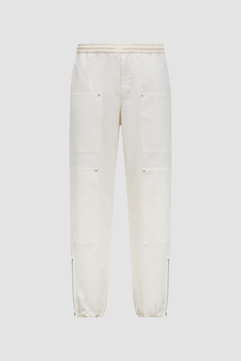 Embroidered Logo Cotton Jogging Pants 1