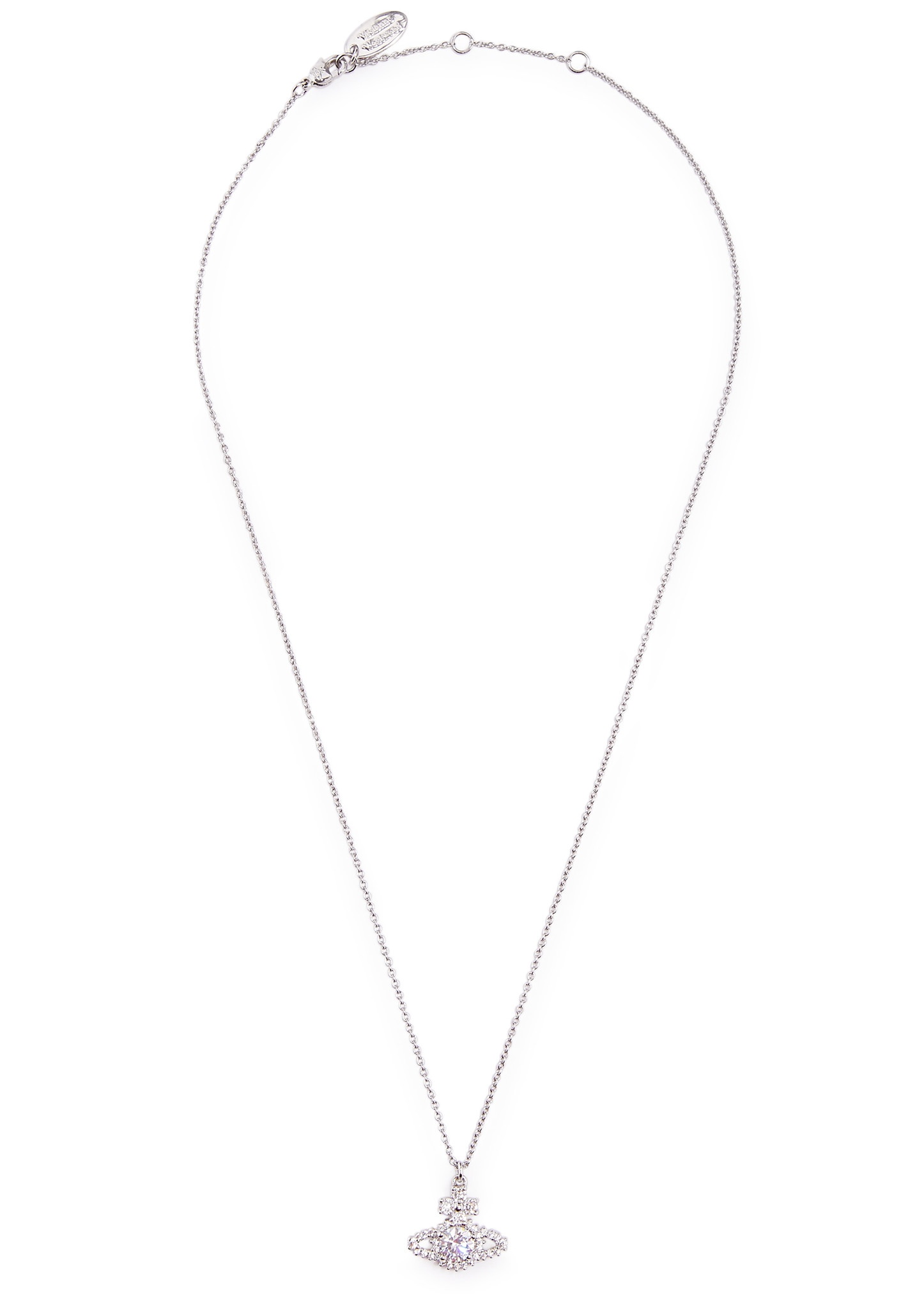 Valentina platinum-plated necklace - 1