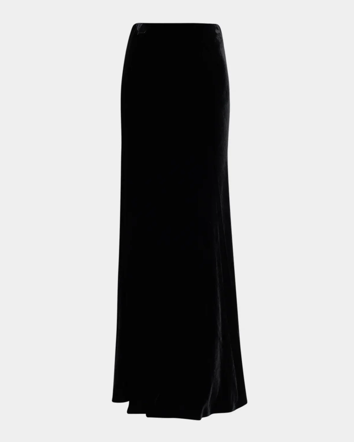 Zeta Velvet Maxi Skirt - 1