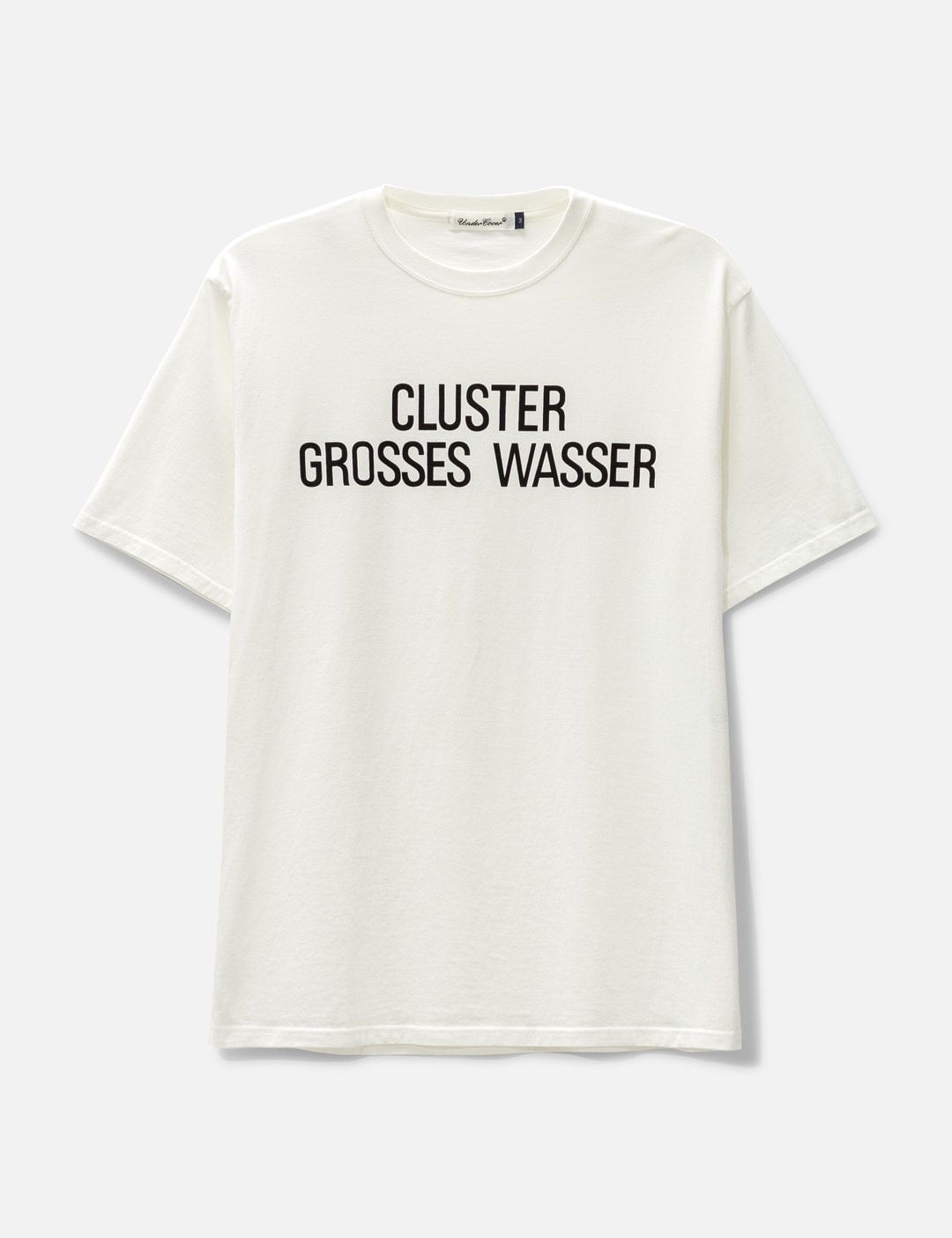 UNDERCOVER CLUSTER GROSSES WASSER T-SHIRT | REVERSIBLE