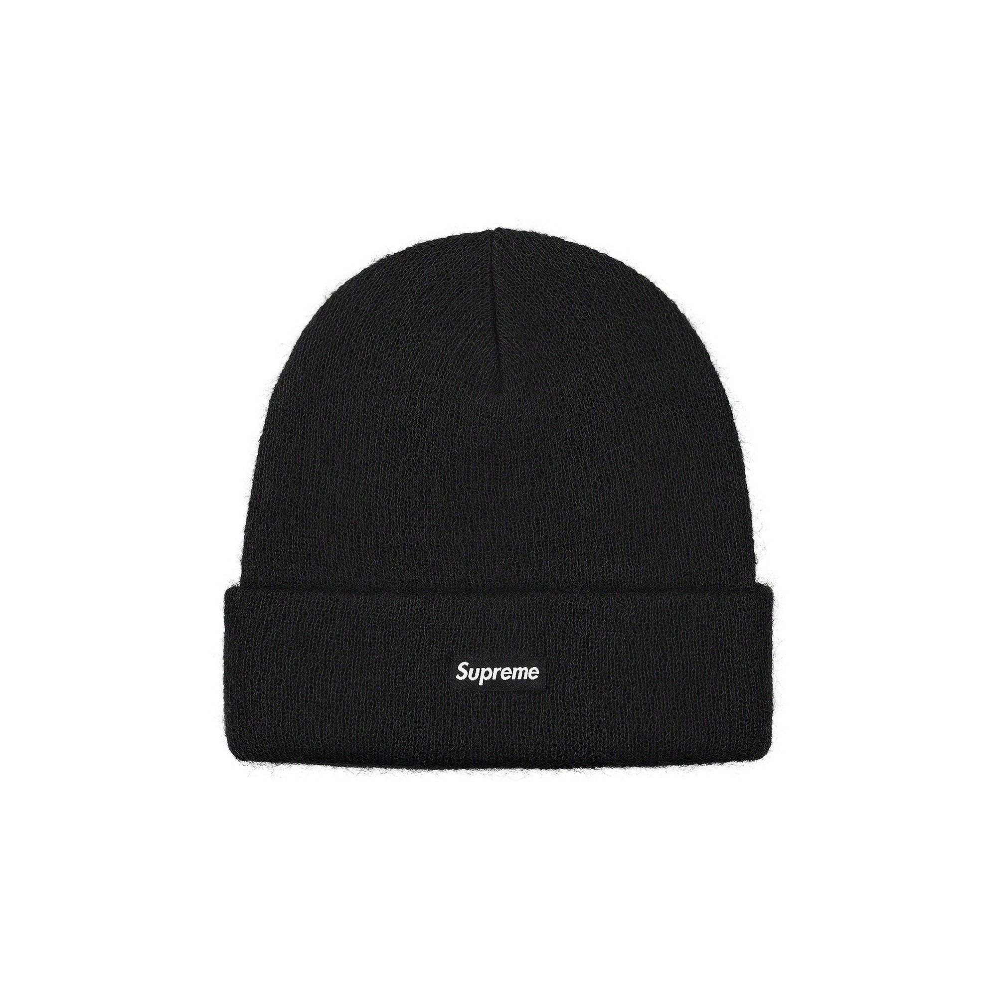 Supreme Mohair Beanie 'Black' - 1