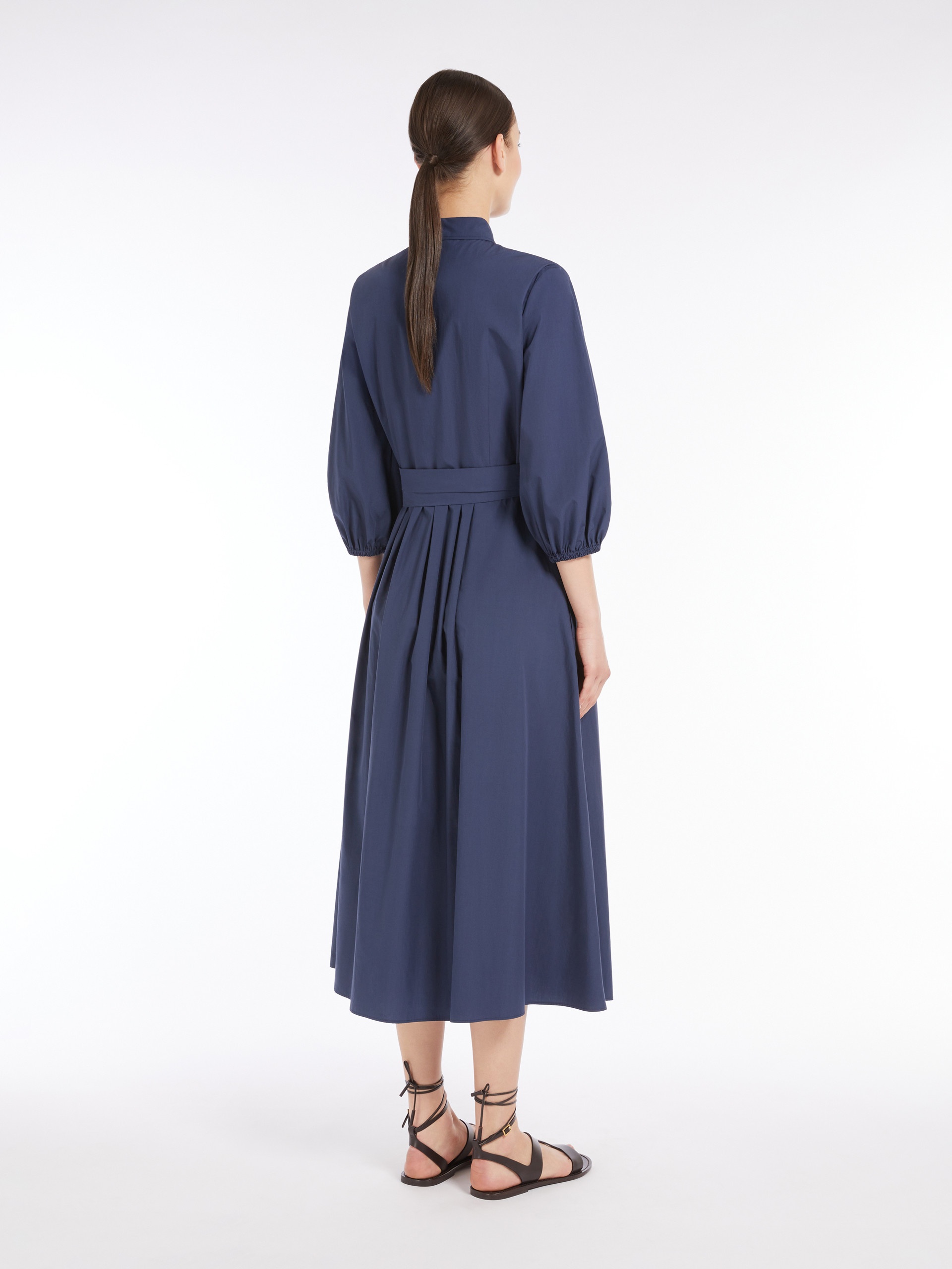 ＜KENTIA＞Weekend Max Mara コットンポプリンシャツドレス 2色 WEEKEND Max Mara KENTIA Cotton shirt dress | REVERSIBLE