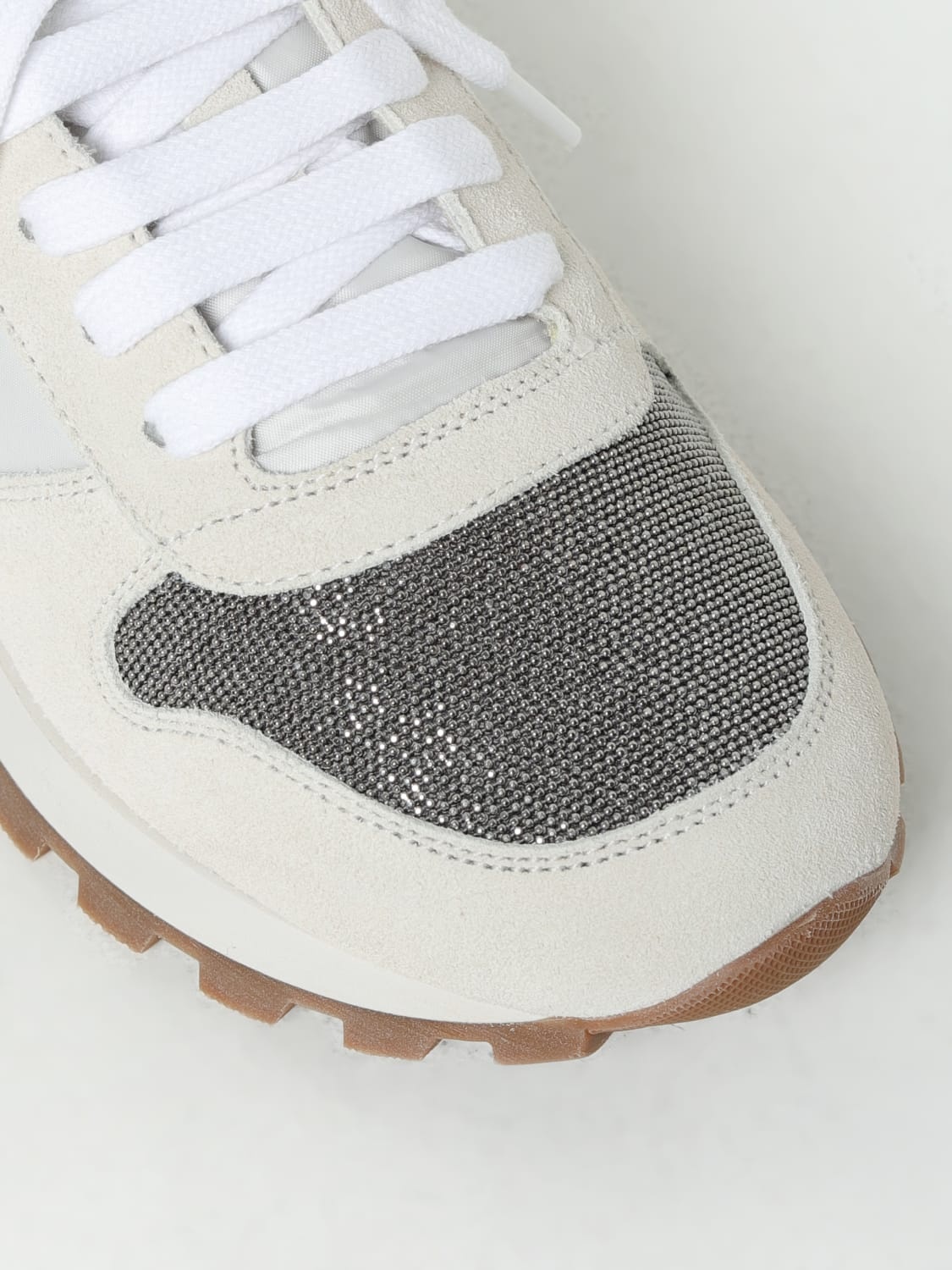 スニーカー BRUNELLO CUCINELLI Nylon and suede sneakers Brunello Cucinelli Brunello Cucinelli nylon and suede