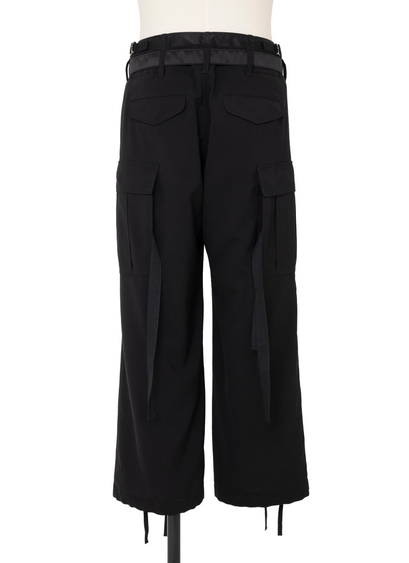 Wool Suiting x Nylon Twill Pants 3