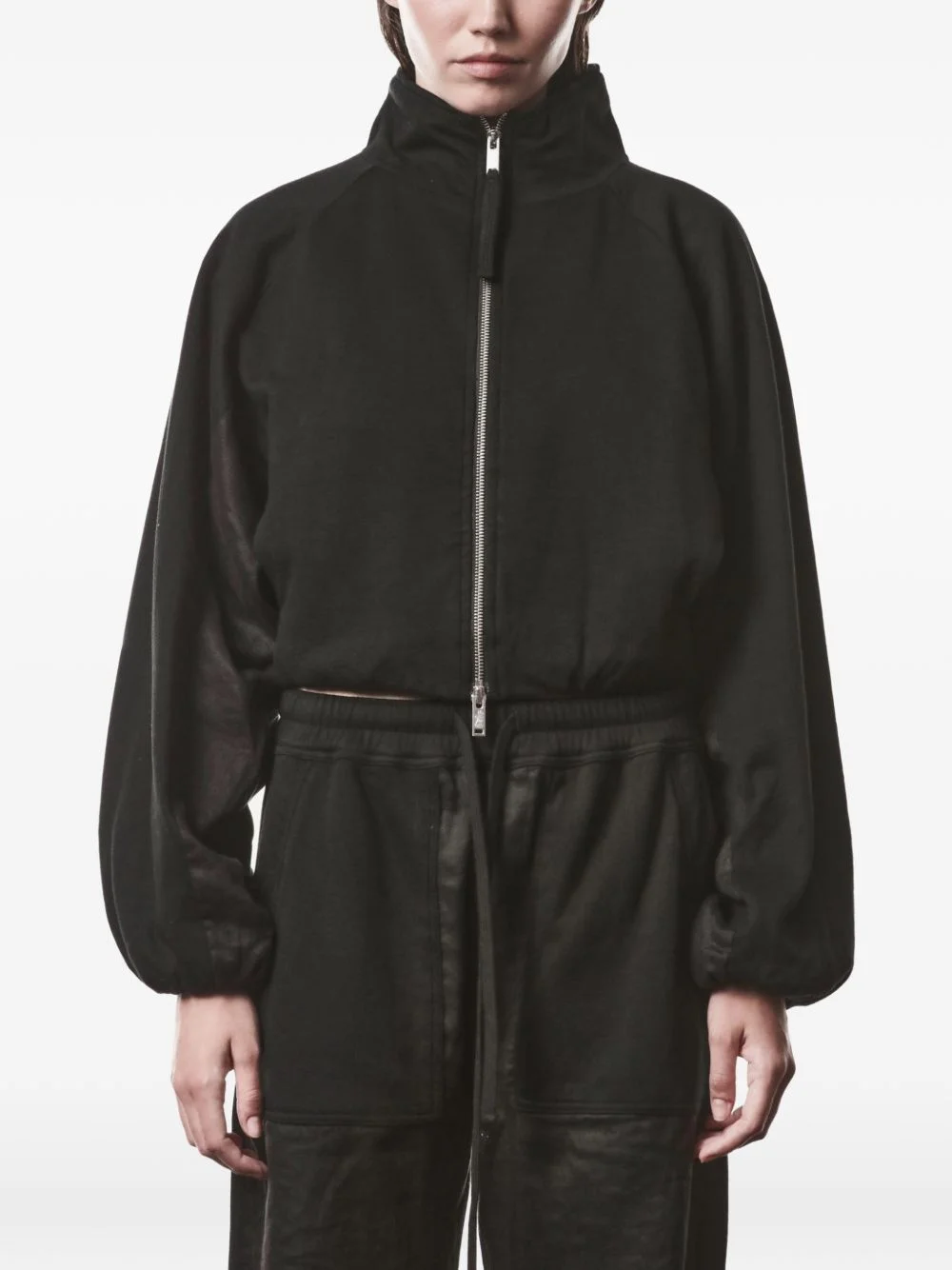 zip cotton jacket - 1
